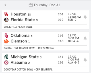 Illustration for article titled Saturday College Football Thread: BOWL Edition